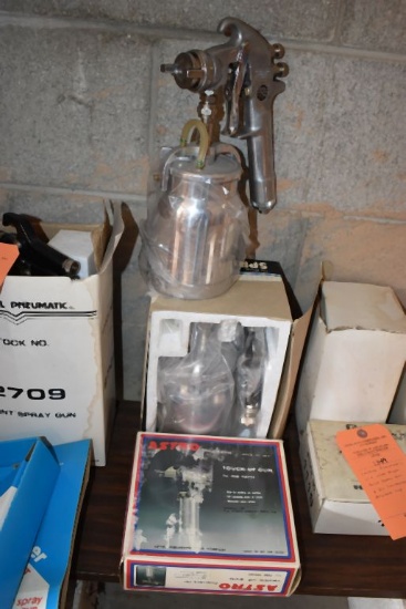 CENTRAL PNEUMATIC 3468 AIR PAINT SPRAY GUN,