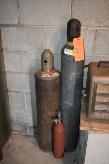 ACETELYNE TANK, OXYGEN TANK, SMALL TANK