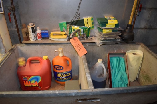 MISC. LAUNDRY SOAP, SCOTCHBRITE PADS, GLOVES, ETC.