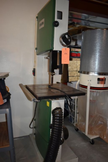 RIKON 18" VERTICAL BAND SAW, MODEL 10-340, MOTOR;