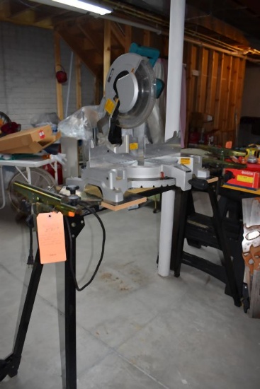 MAKITA 12" MITRE SAW, MODEL LS1220, S/N: 38198A,