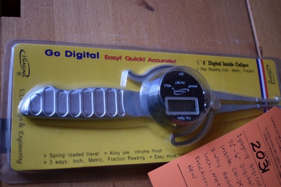 IGAGING DIGI CAL 1/2" - 6" DIGITAL INSIDE CALIPER,