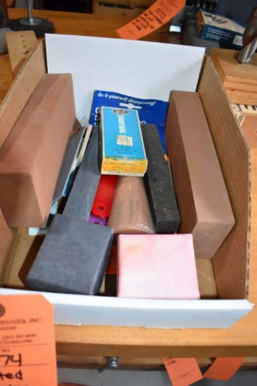 ASSORTED SHARPENING STONES