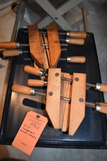 (6) 8" JORGENSEN WOOD CLAMPS