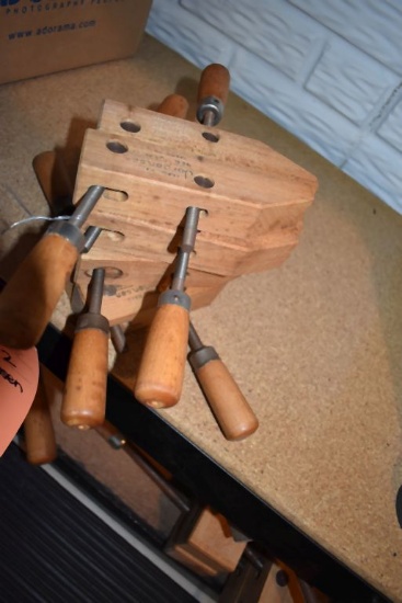 (4) 6" JORGENSEN WOOD CLAMPS