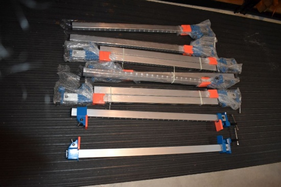 (10) 25" BAR TYPE CLAMPS