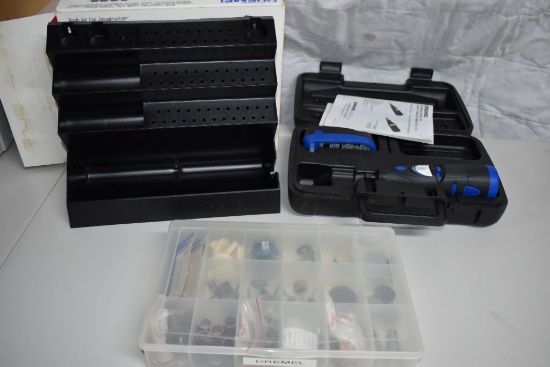7.2 VOLT CORDLESS DREMEL AND ACCESSORIES AND