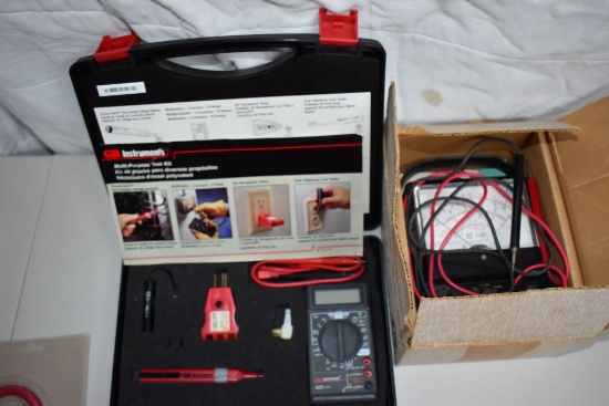 GB INSTRUMENTS MULTI-PURPOSE TEST KIT AND