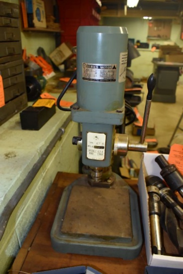 JET 6 BENCH TOP DRILL, S/N 50340, SPINDLE RPM