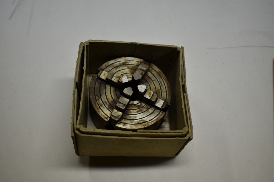 INDEPENDANT CHUCK, 4" 4 JAW, 1" - 10" THREAD