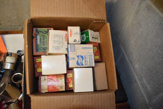 BOX W/ASSORTED SCREWS (16 PCS)