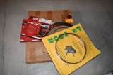 LOT WITH ASSORTED BANDSAW BLADES; LENOX 134 C1 & 2W,