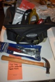 TOOL BAG WITH ASSORTED HAND TOOLS