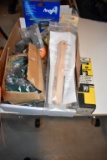 BIN OF MISC. HARDWARE AND PARTS