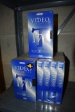 (4) 4-PACK TARGET VIDEO CASSETTE TAPES T-170 8-1/2 HOURS