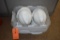 TOTE W/(10) WHITE HARD HATS
