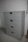 GRAY METAL HORIZONTAL FILE CABINET, 18