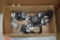 BOX WITH ALLEN-BRADLEY SIZE 3 CAPACITOR CONTACTORS,