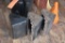 (3) RUBBER WHEEL CHOCKS, 9-1/2