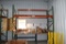 1-SECTION OF STEEL PALLET RACKING, 48