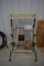 HUBBLE PORTABLE WIRE UTILITY CART, 3 ROW CAPACITY,