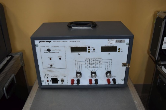 MEGGER/MULTI-AMP TRANSFORMER OHMMETER,