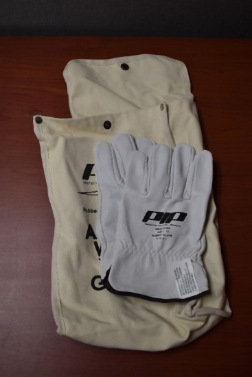PIP LEATHER WEAR OVER PROTECTOR GLOVES, SZ 10,