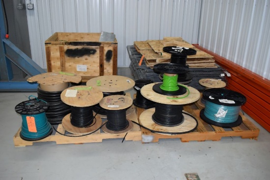 (2) SKIDS W/CABLE: COAXIAL OKONITE 4/0 AWG-8KV, #2