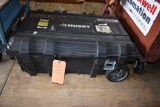 HUSKY STORAGE BOX, EMPTY, APPROX. 13-1/2