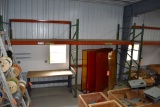(2) SECTIONS OF STEEL PALLET RACKING, 48