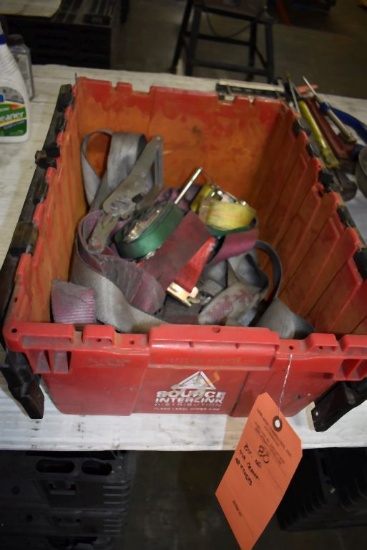 BIN OF TIE DOWN STRAPS