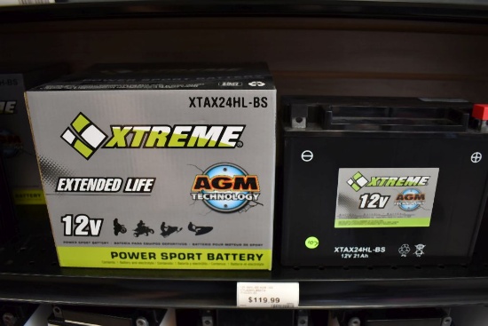 XTREME 12V AGM POWER SPORT BATTERY, PART