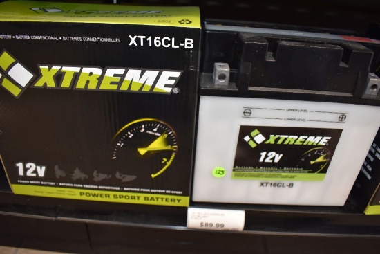 XTREME 12V POWER SPORT BATTERY, MODEL XT16CL-B