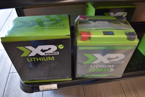 X2 LITHIUM POWER SPORT BATTERY, 12V, 800A,