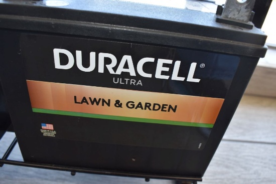 DURACELL ULTRA LAWN & GARDEN BATTERY, 350 CCA,