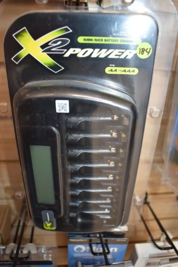 X2 POWER NIMH/NICD BATTERY CHARGER, PART #X2RECH-8