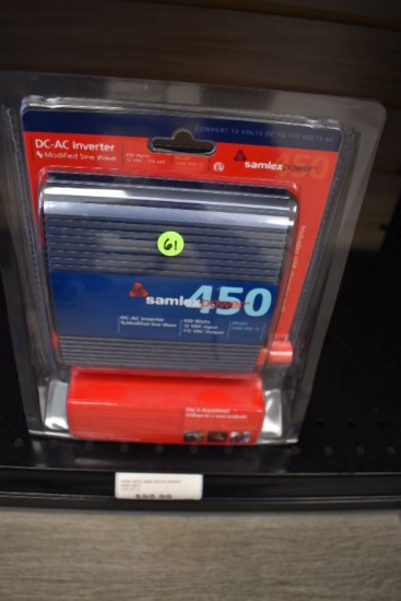 SAMLEX POWER 450 DC-AC INVERTER MODIFIED SINE WAVE,