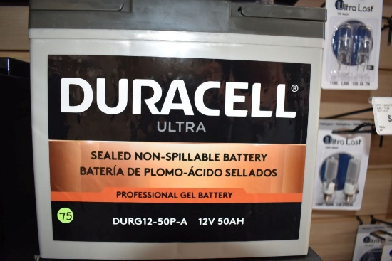 DURACELL ULTRA SEALED PROFESSIONAL GEL BATTERY,
