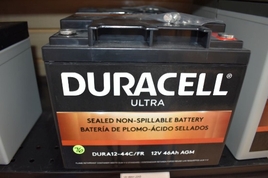 DURACELL ULTRA SEALED BATTERY,