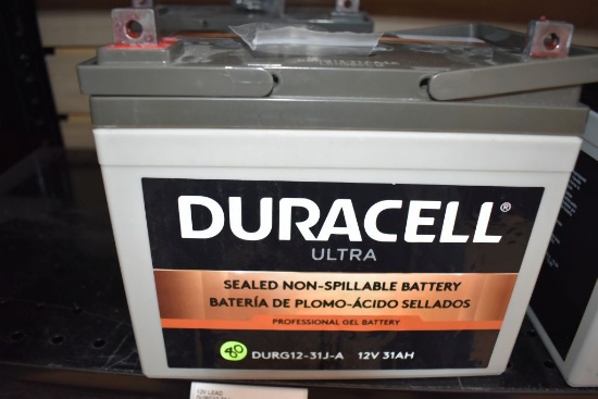 DURACELL ULTRA SEALED PROFESSIONAL GEL BATTERY,