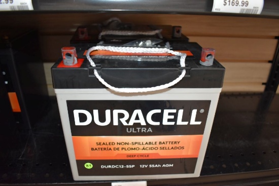 DURACELL ULTRA SEALED DEEP CYCLE BATTERY,