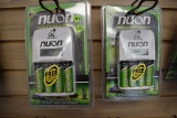 (2) NUON AA/AAA BATTERY CHARGERS