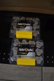 (2) 12 PACKS OF RAYOVAC ULTRA PRO D BATTERIES