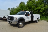 (2005) FORD F550 XL SUPER DUTY UTILITY SERVICE TRUCK,