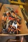 BOX OF ASSORTED SIZES METAL SPRING CLIPS