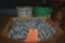 (1) BOX AND (2) FIVE GALLON PAILS OF COIL SPRINGS,