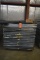 SKID OF UNASSEMBLED METAL SHELVING; (80+) 18