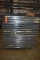 SKID OF UNASSEMBLED METAL SHELVING; (80+) 18