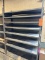 METAL EIGHT TIER SHELVING UNIT, NO CONTENTS, 48
