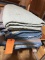 STACK OF MOVING BLANKETS